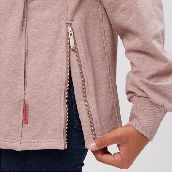 Varley Mock Neck Pullover Sweater Sweatshirt Light Purple Size Small - Picture 2 of 15